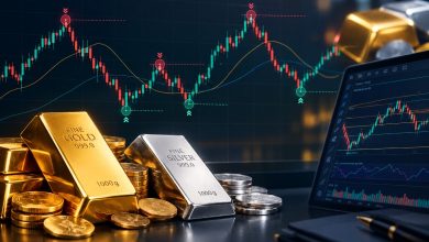 شکار سقف ها و کف های قیمتی در بازار طلا و نقره