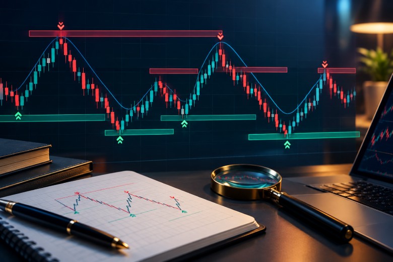 ساختار امواج و سطوح حمایت و مقاومت استاتیک؛ ابزارهای پایه برای شکار نقاط بازگشتی